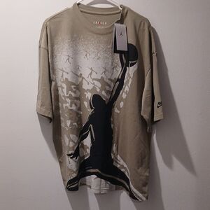 Jordan Tan and Black Jumpman Tee